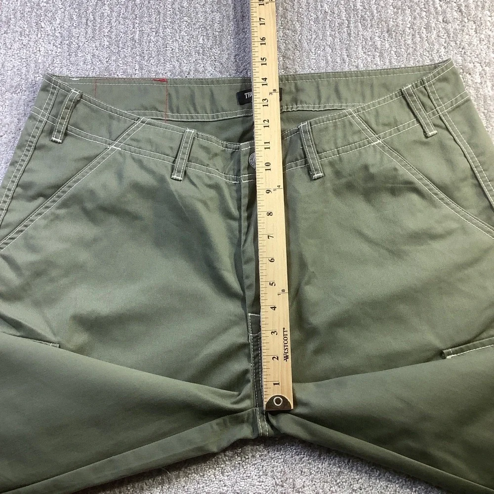 True Religion Mens Kalamata Green Cargo SN Pants HS Outline Size 36 x 32 NWT